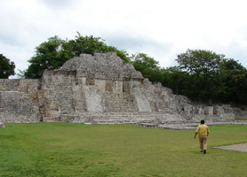 campeche archaeological temple del norte